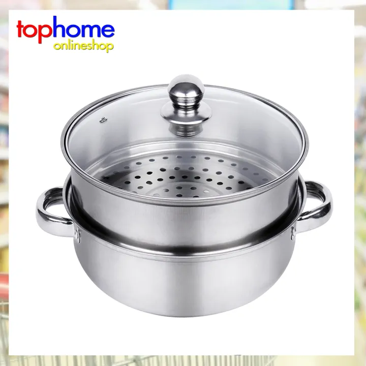 2 LAYER STEAMER and COOKING POT AS352 | Lazada PH