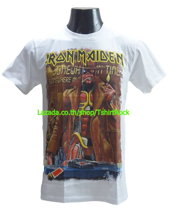 เสื้อวง-iron-maiden-ไอเอิร์นเมเดน-ไซส์ยุโรป-เสื้อยืดวงดนตรีร็อค-เสื้อร็อค-irn8178-สินค้าในประเทศ