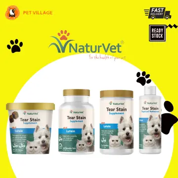 Best tear stain hot sale supplement for dogs