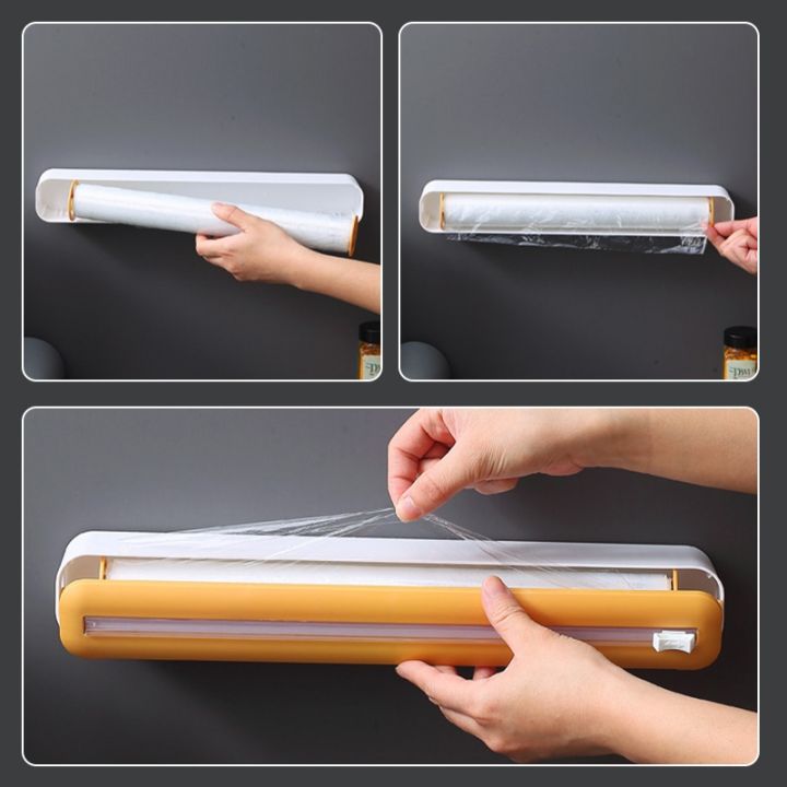 kitchen-storage-cling-plastic-magnetic-1-dispenser-box-box-slider-cutting-2-cutter-in-accessories-wrap-foil-cling-wrap