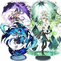 Anime Genshin Impact Figure Shikanoin Heizou Kamisato Ayato Yae Miko Zhongli Hutao Acrylic Stand Model Plate Cosplay Fans Gifts