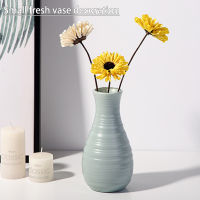 Home Nordic Plastic Vase Simple Small Fresh Flower Pot Storage Bottle for Flowers Living Room Modern Home Decoration Ornaments