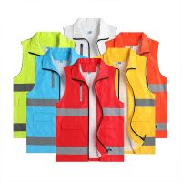 Outdoor Night Riding Running Reflective Safety Vest High Visibility Safety Vest Jogging Outdoor Sports Accessories