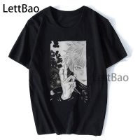 AvailableJujutsu Kaisen Manga เสื้อยืดผ้าฝ้ายแขนสั้นคอกลมสไตล์ฮาราจูกุสําหรับผู้ชาย  TNPN