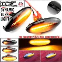 หลอดไฟ Led รถยนต์ Toyota Yaris ด้านข้างแบบไดนามิก E15 Mk1ออริส Mk3 Mk2 P9 RAV4 Eudm3f