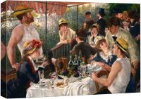 ปาร์ตี้พายเรือศิลปะบนผืนผ้าใบสำหรับติดกำแพงกลางวัน1ชิ้นโดย Pierre-Auguste Renoir ภาพประกอบทางวัฒนธรรมแบบชนบทอิมเพรสชั่นนิสม์ศิลปะบ้านสมัยใหม่ตกแต่งผนังแขวนได้ในห้องนั่งเล่นห้องนอนและสำนักงาน