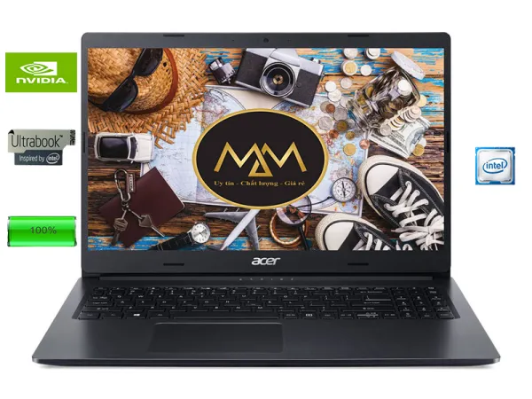 Laptop Acer Aspire A315-57G-31YD i3 1005G1 SSD 256 Gb MX330 Gập 180 độ