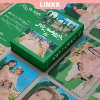 Linxx โปสการ์ดอัลบั้มรูป Kpop The ReVe 2022 กํามะหยี่ สีแดง 55 ชิ้น