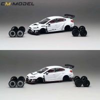 ** สั่งซื้อล่วงหน้า ** ซม. รุ่น1:64 VAB WRX STI และ S4 VARIS ชุดร่างกายกว้างรถโมเดล Diecast