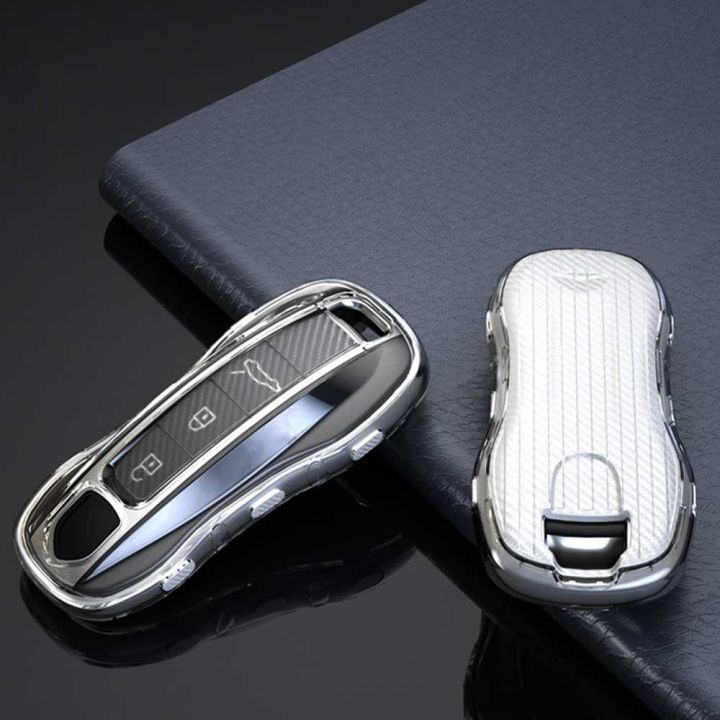 huawe-carbon-fiber-tpu-case-cover-for-porsche-panamera-cayenne-taycan-remote-smart-key