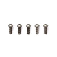 [ชุดแต่งรถบังคับ] TAMIYA 53529 OP.529 3x8mm Titanium Round Head Socket Screw (5pcs.) ชุดแต่งทามิย่าแท้ rc