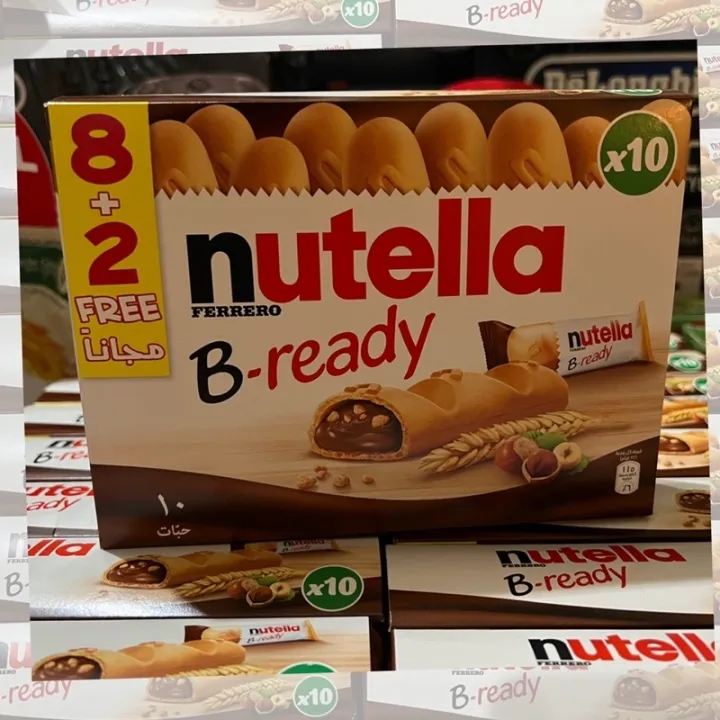 Hot Search Nutella Ferrero B- Ready Wafer 10pcs | Lazada PH