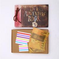40 Pages Memory Book Album DIY Scrapbook Loose Leaf Retro Craft Handmade Blank Cover Album Album Set Wedding Paper Birthday Gift
