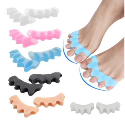 ○☈❀ Gel Toe Separators Correctors For Dancers Yogis Athletes Treatment Adjuster Feet Pads Stretchers Care Tools