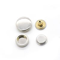 100set brass snap fasteners.Clothing accessories Sewing snaps tools Environmentally Invisible snap high quality jacket buttons Haberdashery