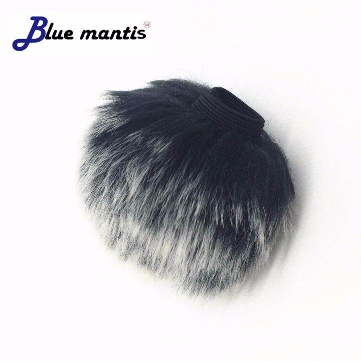 100-new-dhakamall-blue-mantis-outside-artificial-hair-fury-windshield-for-shure-mv88plus-dead-cat-windscreen-for-microphone-cover