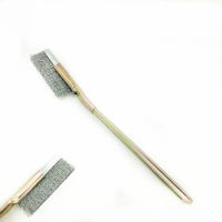 【cw】1PC Stainless Steel Wire Brush Gap Groove Cleaning Tools Multi-function Straight Head Mini Scrubbing Rust Removal Brusheshot