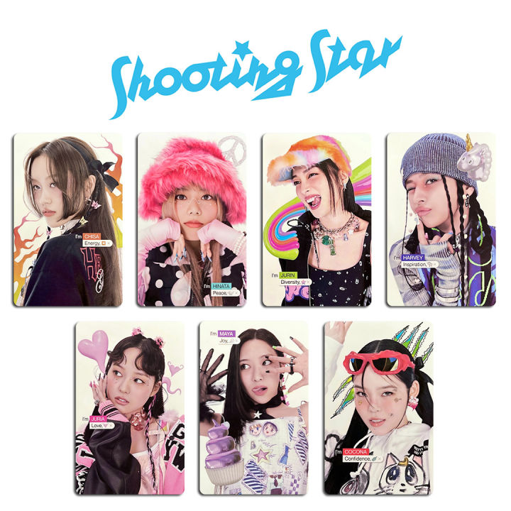 Xg Photocards Jpop Xg Shooting Stars Photo Cards Jurin Cocona Chisa