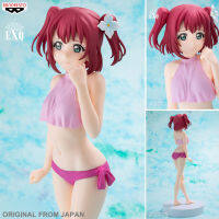 Model โมเดล งานแท้ 100% Banpresto Love Live Sunshine เลิฟไลฟ์ ซันไชน์ ปฏิบัติการล่าฝันสคูลไอดอล Ruby Kurosawa รูบี้ คุโรซาวะ Summer ชุดว่ายน้ำ อนิเมะ มังงะ manga