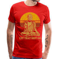 Vintage tops shirts make this shit Go 100% cotton man Buddha grown man Tshirt Hip Hop shirt