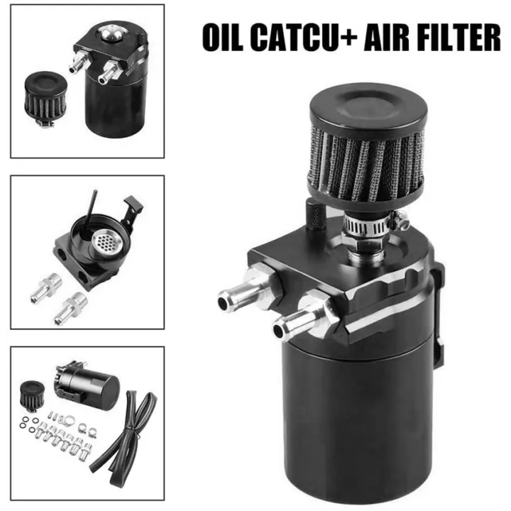 【In Stock】Oil Catch Can, 300ml Aluminum Catch Can, Universal Car Oil