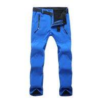 Women Winter Fleece Pants Outdoor Sports Waterproof Female Thick Throusers PV015