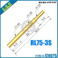 【❂Hot On Sale❂】 zhufengdi558151 โพรบทดสอบสปริง Rl75-3s 100ชิ้น/ล็อตความยาว39.0มม. Gratis Ongkir