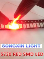 【✆New✆】 Vzhengsha 4000Pcs 5630/5730 Smd/Smt สีแดง5730แอลอีดีติดผนัง Leds สีแดง5730 Ultra Bright ไดโอด Led 620-625nm 2.0-2.6V