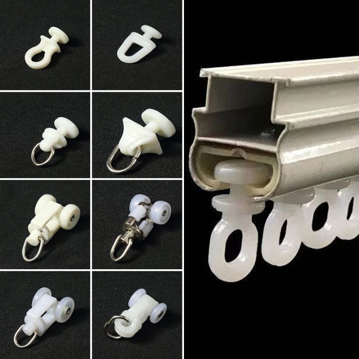 cw-10pcs-4styles-curtain-nano-wheel-roller-set-straight-curved-track-hook-ring-slider-home-decoration-accessories