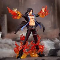 ของเล่นวันพีช Model One Piece DXF SPECIAL Fire Fist Ace (Black Clothes Ver.) 18cm Figure Model Onepiece White Beard Pirates Ace Figure Doll