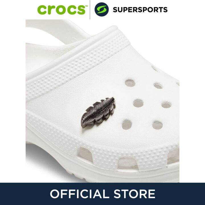 CROCS Jibbitz Black Feather ตัวติดรองเท้า Lazada.co.th