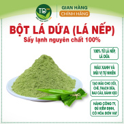 Bột lá dứa lá nếp nguyên chất 100%, tạo màu xanh và mùi thơm tự nhiên cho