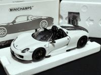 โมเดลรถPorsche918 1/18  โมเดลรถPorsche918spyder โมเดลรถPorsche918spider 1:18 WH  Minichamps ราคา ok โมเดลรถของขวัญ