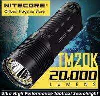 NITECORE TM20K 20000 Lumens ไฟฉายกลที่มีประสิทธิภาพ USB ชาร์จไฟ Super Bright QC Fast Charge ไฟฉาย LED แบตเตอรี่