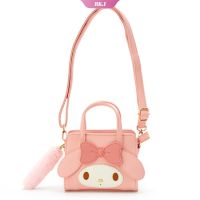 Sanrio กระเป๋าสะพายข้าง Kuromi Cinnamorol Mymelody กระเป๋าสะพายไหล่ กระเป๋าใส่เหรียญ การ์ตูนอนิเมะ Onpompurin กระเป๋าเป้สะพายหลัง ของขวัญวันเกิด