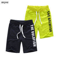 Children boys Shorts nd Fashion Printing Letters 100 Cotton Elastic Waist Shorts For 4-10 years kids wear