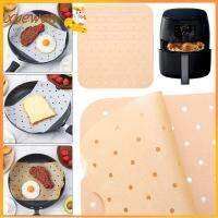 XUEWAN เครื่องนึ่งทนทานต่ออุณหภูมิสูงเครื่องมือทำเพสตรีกระดาษหม้อทอด Air Fryer กระดาษรองอบแผ่นซับน้ำมันแผ่นเสื่ออบสี่เหลี่ยมผืนผ้า