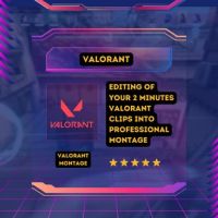 Editing of your 2 Minutes valorant clips into professional montage | Gaming Montage | Valorant | Clips | Video editing |