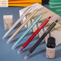 WENQI ปากกาปากกาเซ็นชื่อปากกาหมึกซึมปากกาปากกาหมึกซึมพับเก็บได้หลากสี0.38มม. หลากสีสำหรับสำนักงาน