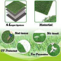 ZZOOI Dog Grass Pee Pads Artificial Grass Rug Turf Replacement Grass for Pet Loo Indoor Outdoor Dog Potty Training Fake Grass