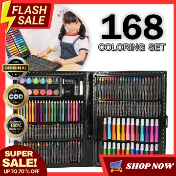 Shop Kids Crayons Set 168pcs online