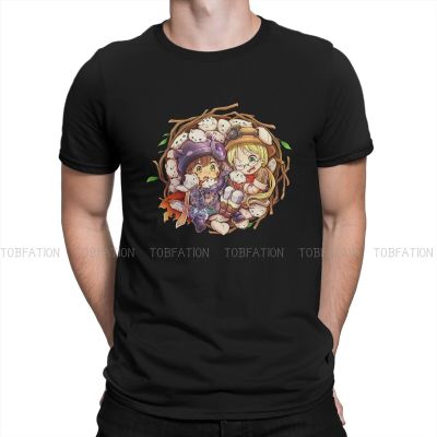 Made In Abyss Reg And Riko T Shirt Classic Goth Summer Oversized Cotton MenS Tees Harajuku Crewneck Tshirt 【Size S-4XL-5XL-6XL】