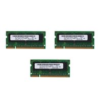 3X 4GB DDR2 Laptop Ram 800Mhz PC2 6400 SODIMM 2RX8 200 Pins for Intel AMD Laptop Memory