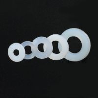 ✠℗ 50Pcs M3 M4 M6 Plastic Nylon Plated Gasket Flat Spacer Seals Washer Ring Washer Screw Washers Fastener Air Conditioning