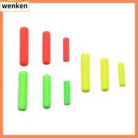 WENKEN 50pcs/bag ร้อน EPS สต็อปเปอร์ ถั่วปลาอินดิเคเตอร์ ลูกปัดลอยประมงวงรี ล่าง ลูกลอยโฟมทรงกระบอก