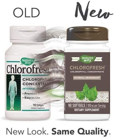 คลอโรเฟรช-คลอโรฟิลล์คอมเพล็กซ์-chlorofresh-chlorophyll-concentrate-100-mg-90-softgels-natures-way