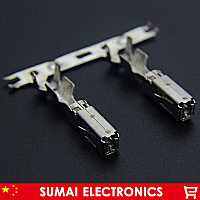 1241388-1 female crimp terminal connectors for Car Big J519  car terminals for VW 2.8mm Pin terminal Wires Leads Adapters