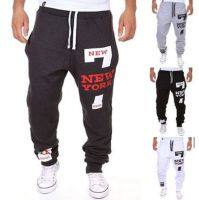 Happyjeffery New Mens Joggers Loose Trousers Pants with Letter Imprint Fashion Style Men Sport Pant P13