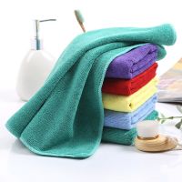 Microfiber Towel For Kitchen Cleaning Cloth Screen Wiping Absorbent Home Wash Dish Cleaning Magic Kitchen Tools 40*40CM Dish Cloth  Towels