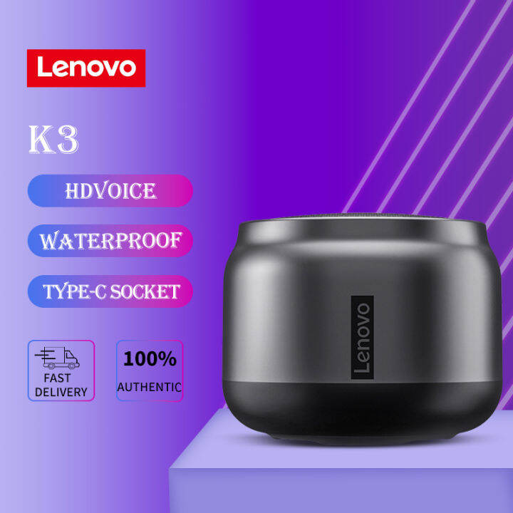 Lenovo K K Bluetooth Speaker Tws Hd Stereo Surround Sound